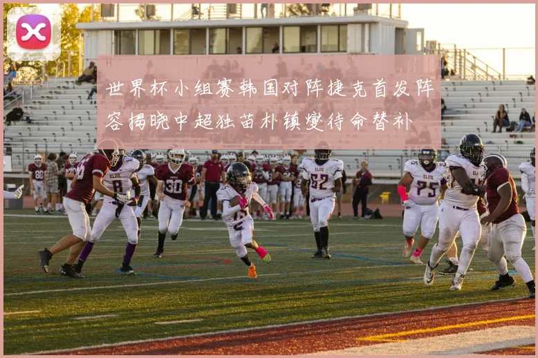 世界杯小组赛韩国对阵捷克首发阵容揭晓中超独苗朴镇燮待命替补